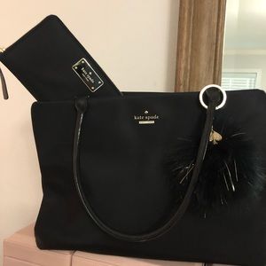 Kate Spade ♠️Black Nylon Purse and Wallet